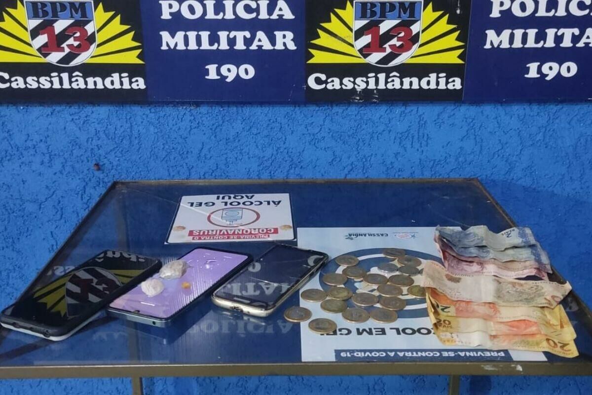 Imagem de compartilhamento para o artigo Polícia Militar prende 3 suspeitos de tráfico de drogas em Cassilândia da MS Todo dia